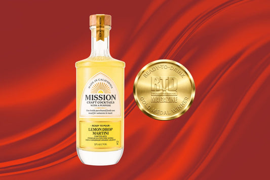 Mission Craft Cocktails Lemon Drop Martini