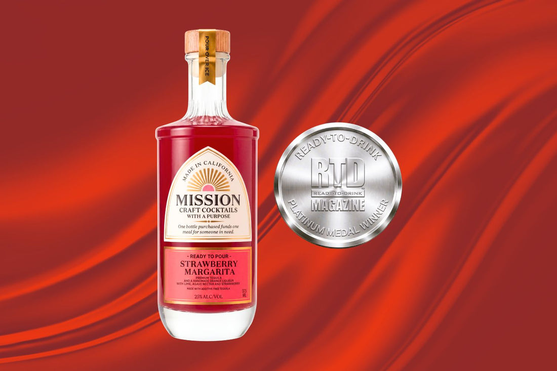Mission Craft Cocktails Strawberry Margarita
