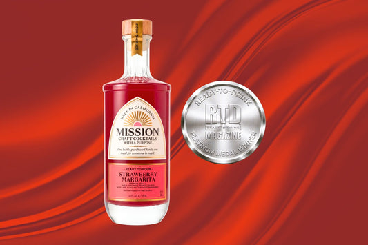 Mission Craft Cocktails Strawberry Margarita