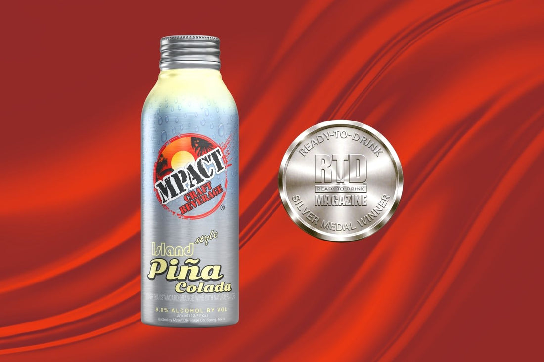 Mpact Beverage Co. Island Style Pina Colada Canned Cocktail