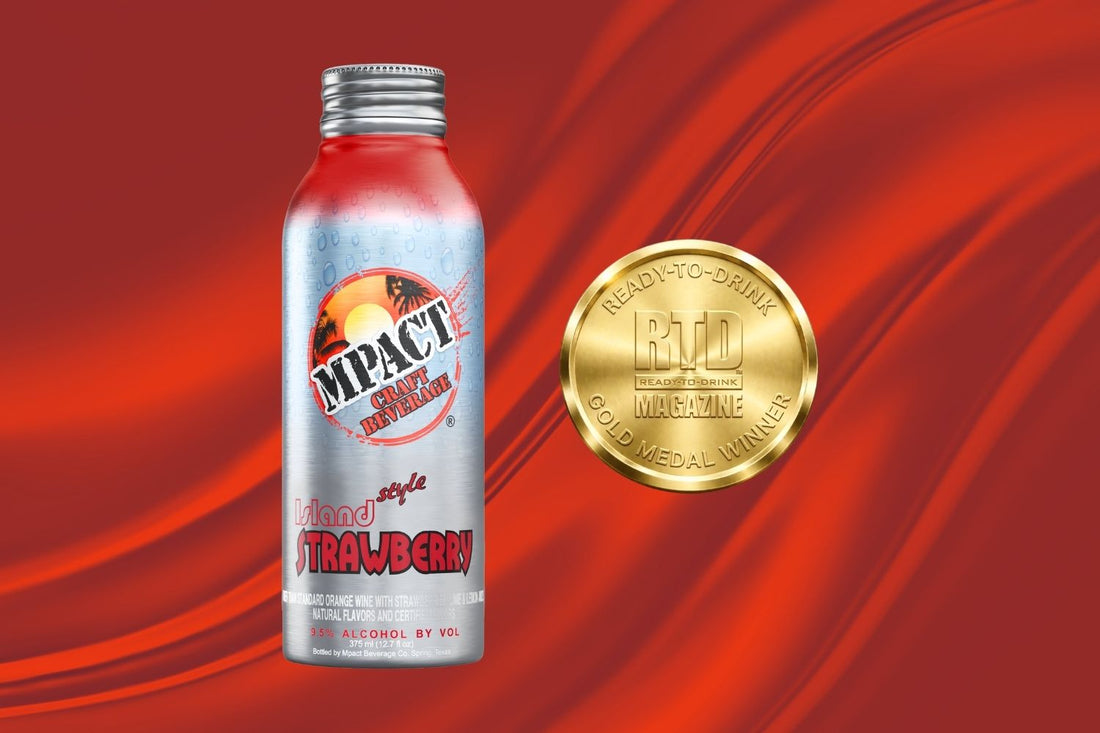 Mpact Beverage Co. Island Style Strawberry Canned Cocktail