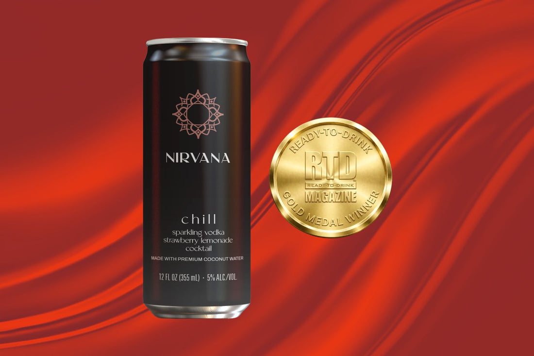 Nirvana Chill Sparkling Vodka Strawberry Lemonade