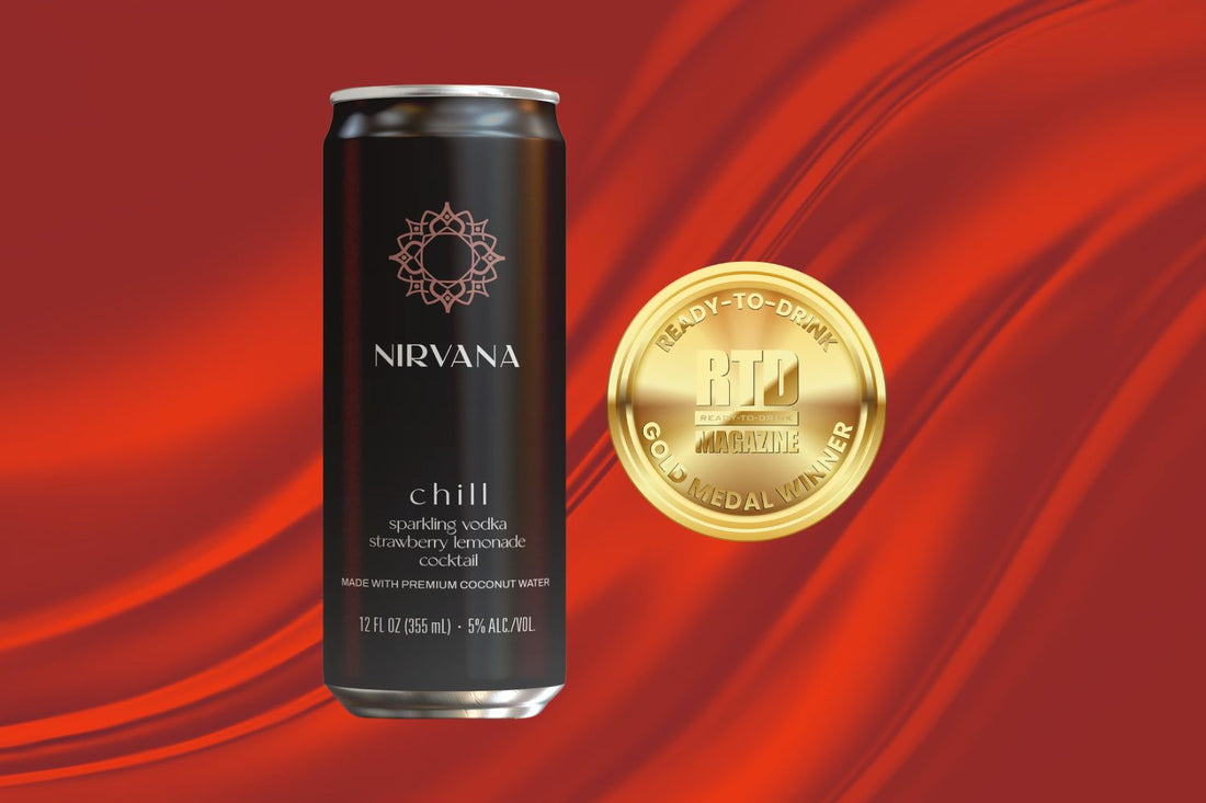 Nirvana Chill Sparkling Vodka Strawberry Lemonade