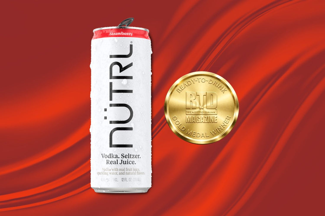 NÜTRL Strawberry Vodka Seltzer