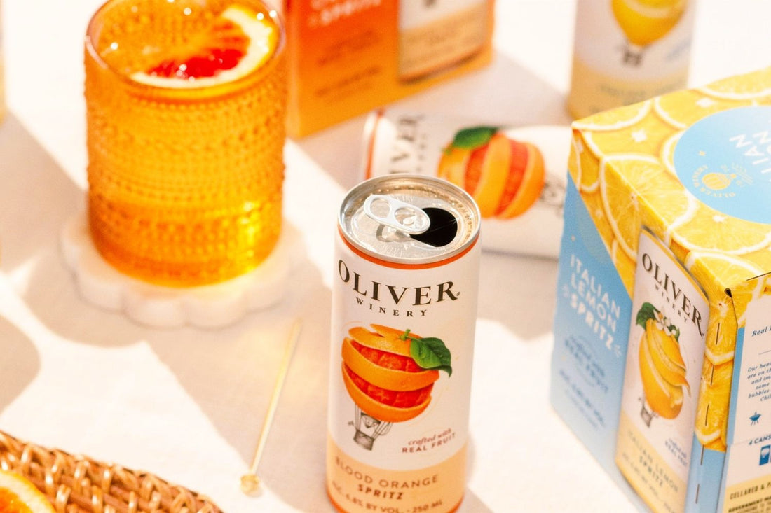 Oliver Winery Canned Wine Spritz
