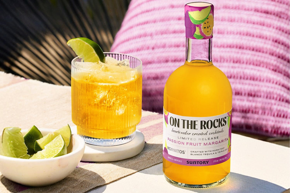 On The Rocks Passion Fruit Margarita
