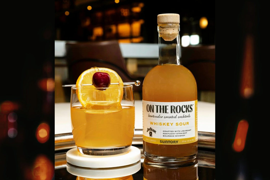 On The Rocks Jim Beam Whiskey Sour