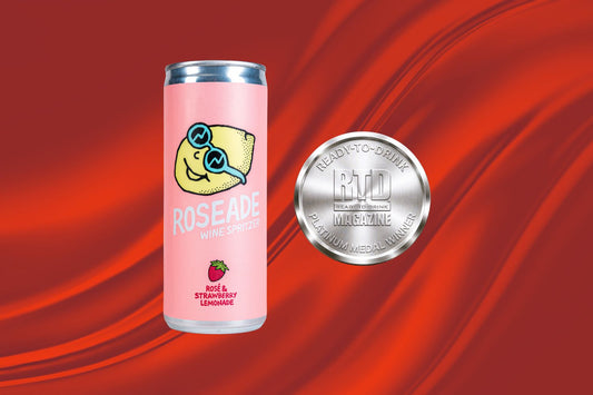 Roseade Strawberry Lemonade Canned Wine Spritzer