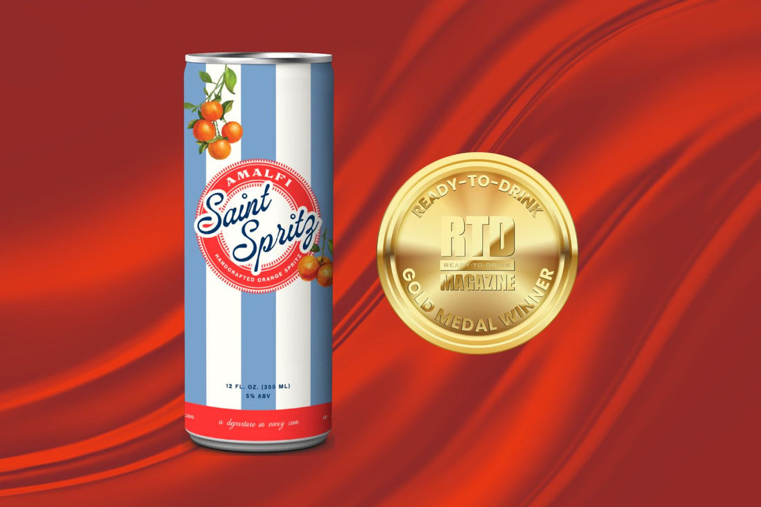 Saint Spritz Amalfi Canned Italian Spritz Cocktail