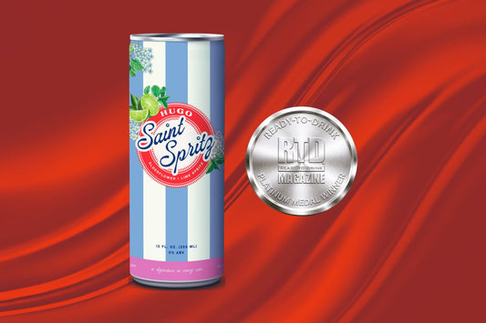 Saint Spritz Hugo Canned Italian Spritz Cocktail
