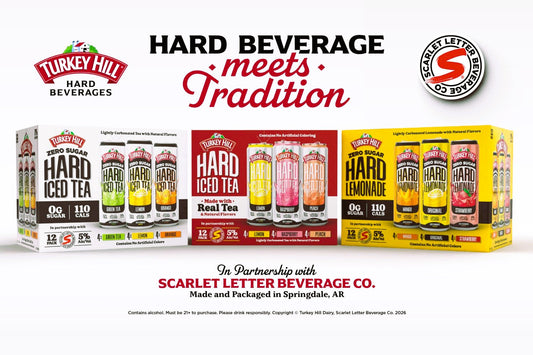 Scarlet Letter + Turkey Hill's New Hard Tea & Hard Lemonade