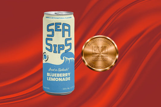 Sea Sips Blueberry Vodka Lemonade