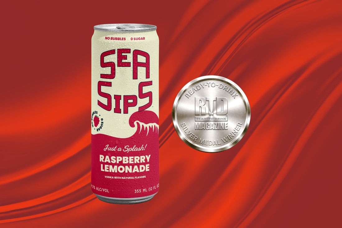Sea Sips Raspberry Vodka Lemonade