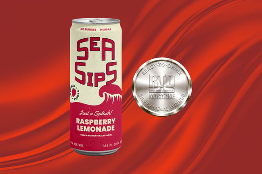 Sea Sips Raspberry Vodka Lemonade
