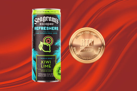 Seagram's Escapes Refreshers Kiwi Lime Canned Cocktail