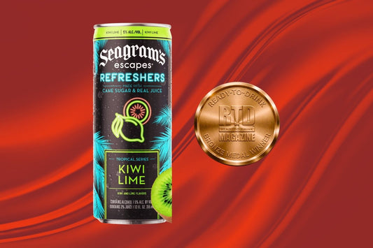 Seagram's Escapes Refreshers Kiwi Lime Canned Cocktail