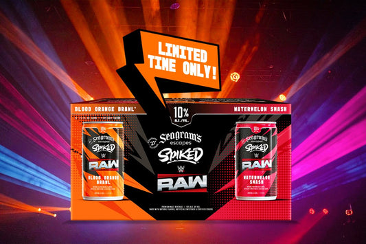 Seagram's Spiked WWE RAW Mini Cans