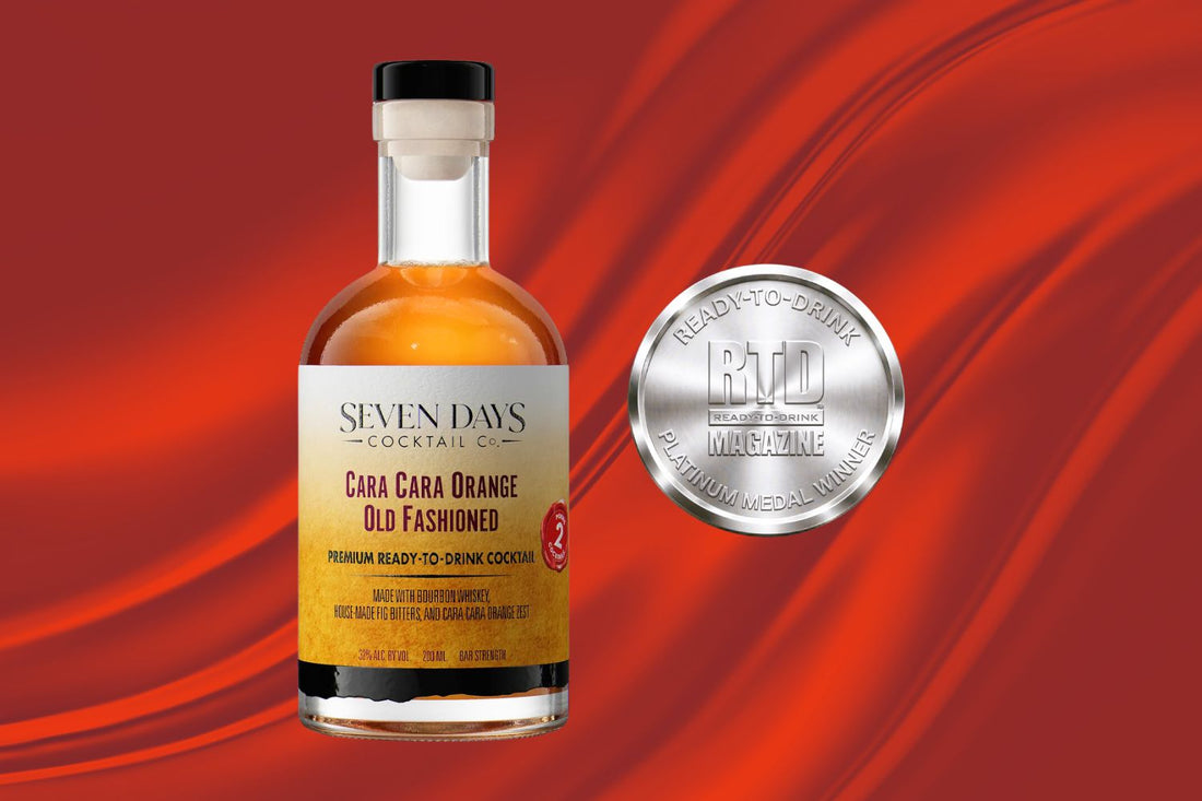 Seven Days Cocktail Co. Cara Cara Orange Old Fashioned