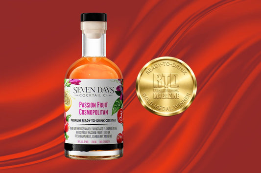 Seven Days Cocktail Co. Passion Fruit Cosmopolitan