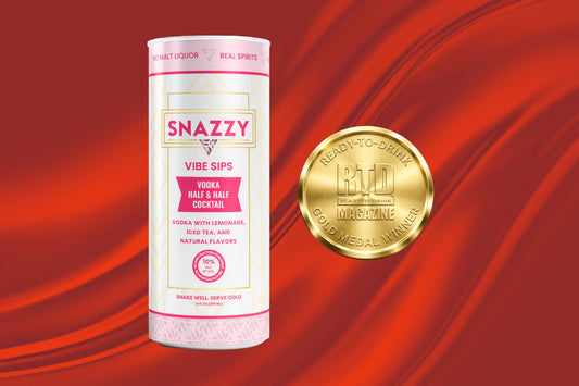 Snazzy Vibe Sips Vodka Lemonade + Iced Tea Cocktail