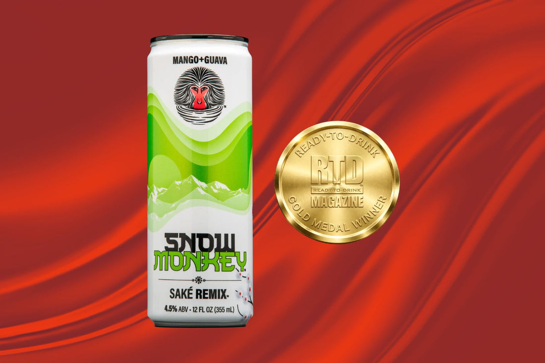 Snow Monkey Mango + Guava Canned Saké Cocktail