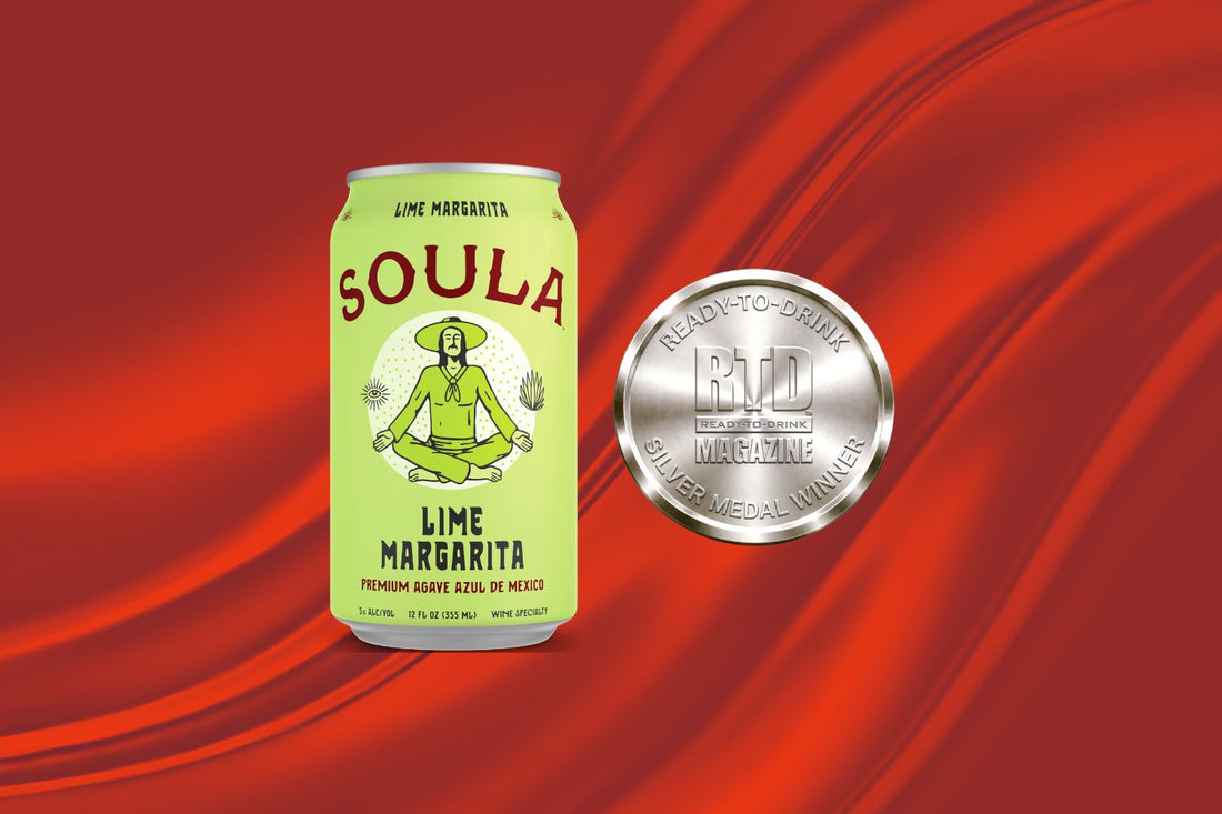 Soula Cocktails Lime Margarita Agave Wine Cocktail