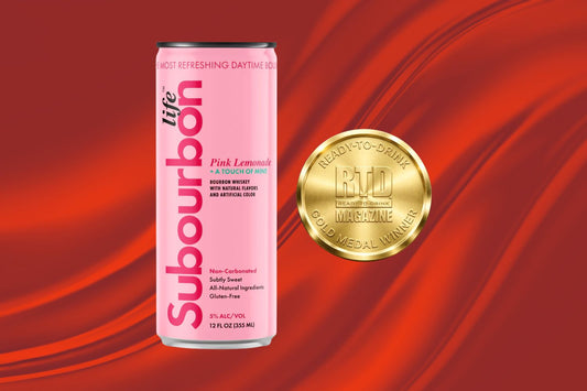 Subourbon Life Bourbon Pink Lemonade Canned Cocktail