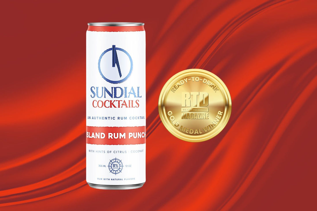 Sundial Cocktails Island Rum Punch Canned Cocktail