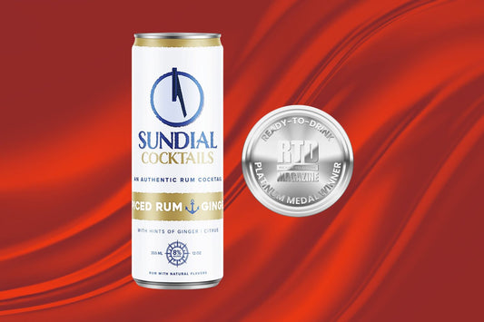 Sundial Cocktails Spiced Rum & Ginger Canned Cocktail