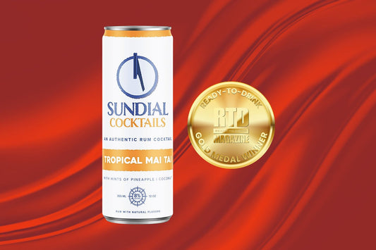 Sundial Cocktails Tropical Mai Tai Canned Cocktail