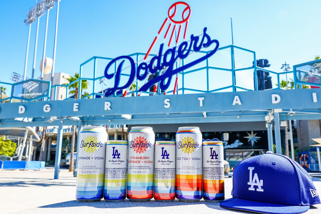 Surfside Iced Tea + Vodka RTD Cocktails Introduces MLB Co-Branded Cans