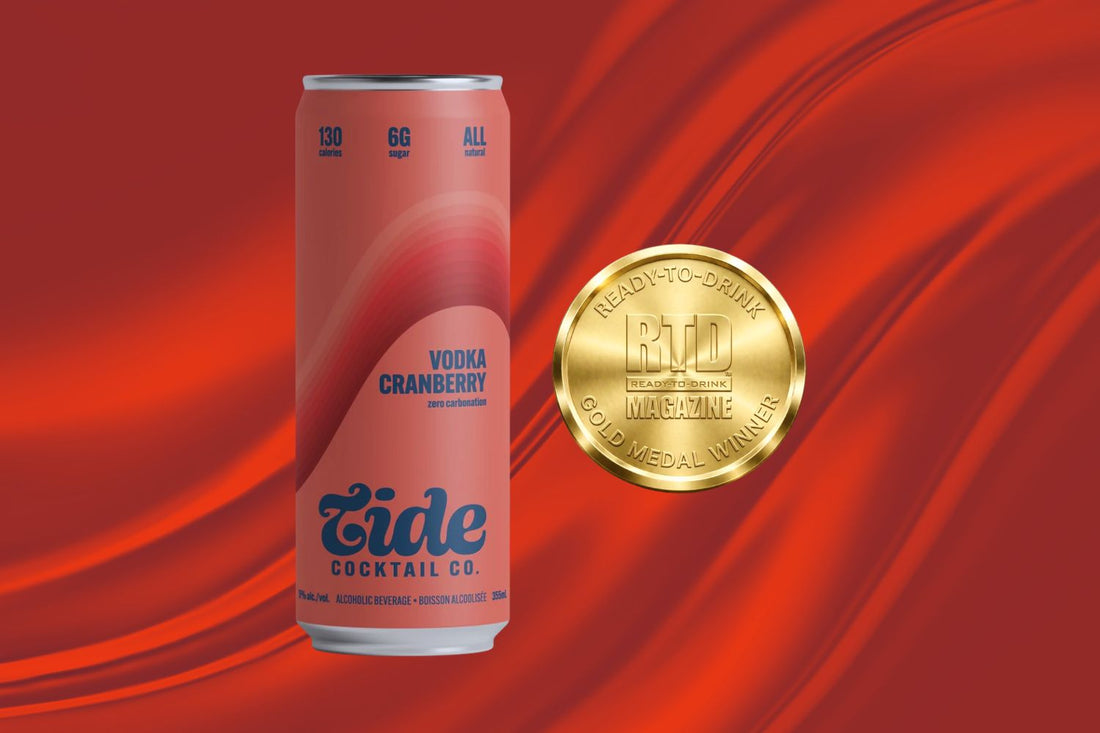 Tide Cocktail Co. Vodka Cranberry Canned Cocktail
