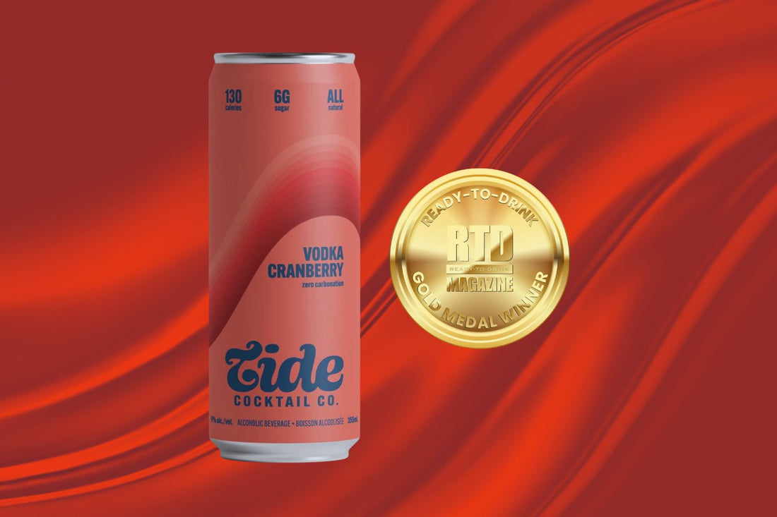 Tide Cocktail Co. Vodka Cranberry Canned Cocktail