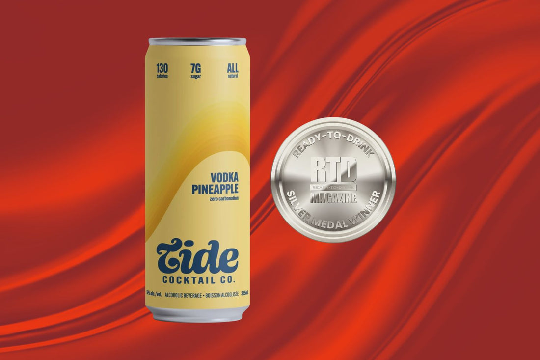 Tide Cocktail Co. Vodka Pineapple Canned Cocktail