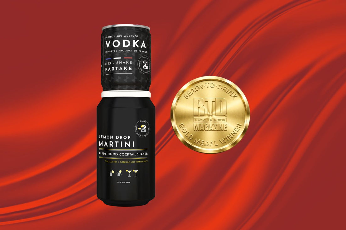 Toucan Cocktails Lemon Drop Canned Martini