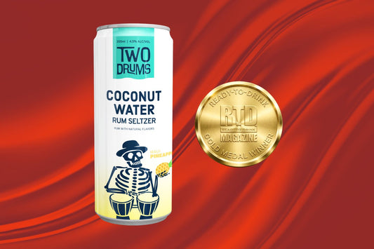 Two Drums Maui Pineapple Spiked Coconut Water Rum Seltzer