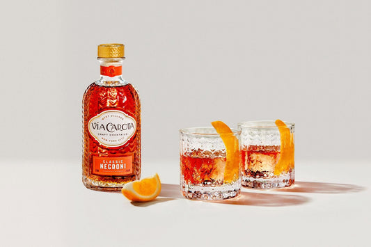 Via Carota Craft Cocktails & Simon Pearce Launch New Cocktail Glasses