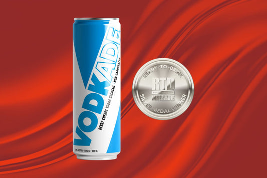 Vodkade Berry Cherry Canned Vodka Cocktail