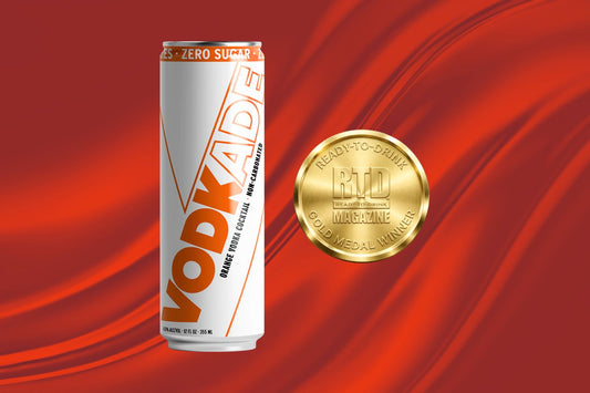 Vodkade Zero Sugar Orange Canned Vodka Cocktail