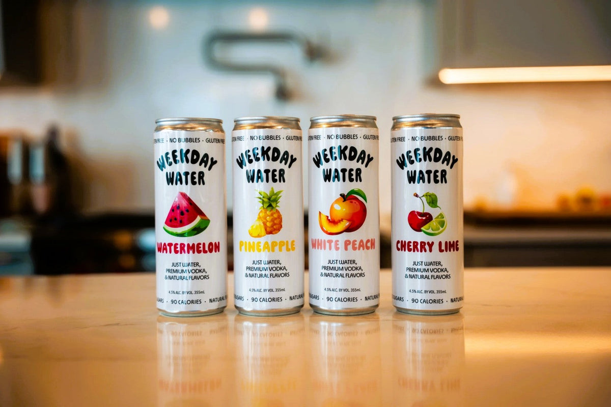 Weekdaz Provenance Vineyards Launches Weekday Water Vodka Canned Cocktails