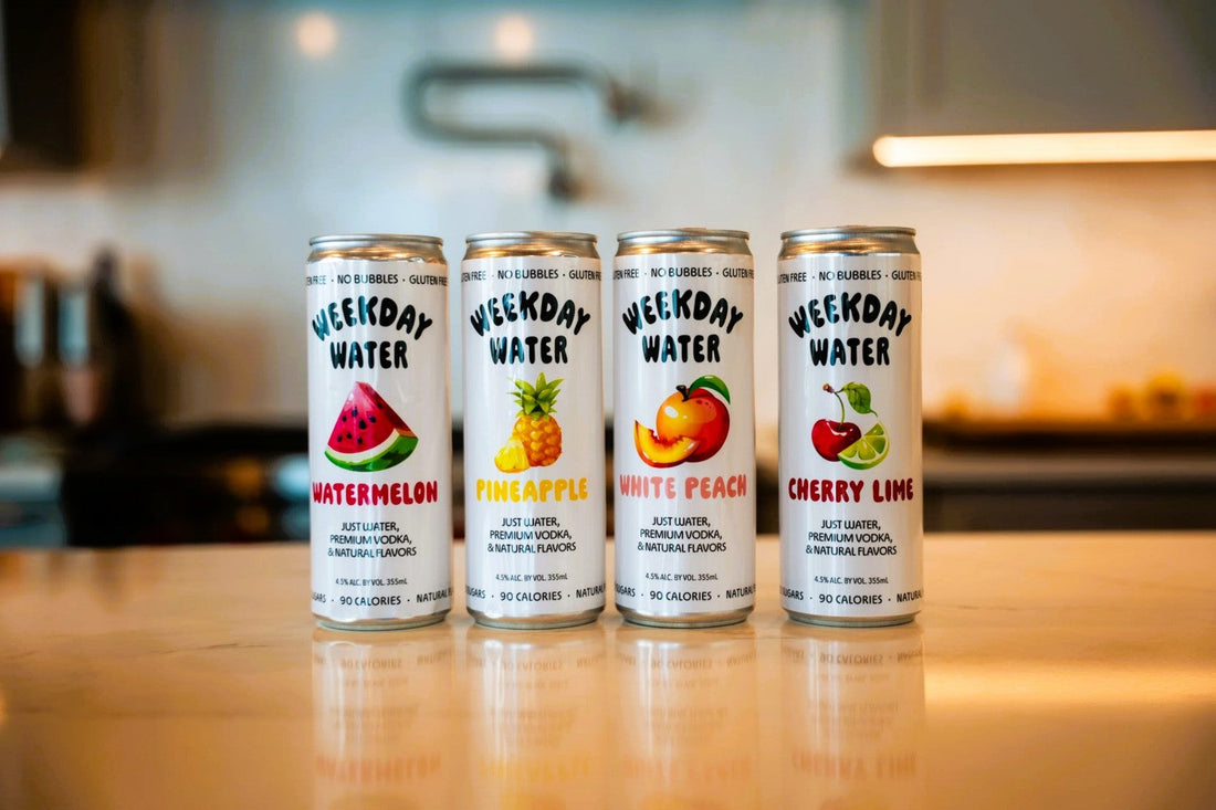Weekday Water Vodka Canned Cocktails