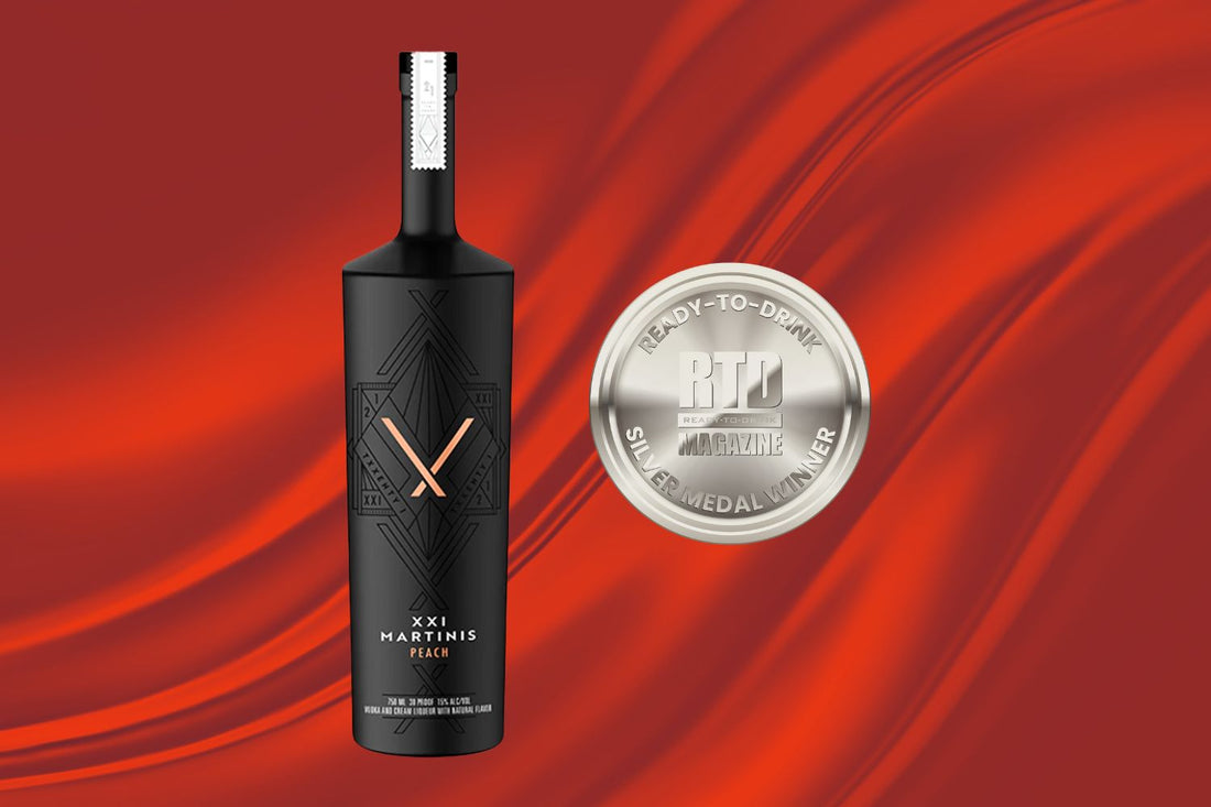 XXI Martinis Peach Martini In A Bottle