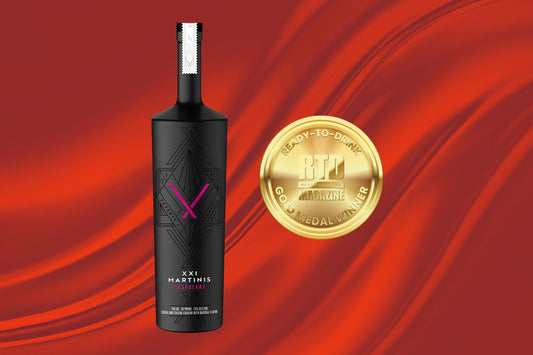 XXI Martinis Raspberry Martini In A Bottle