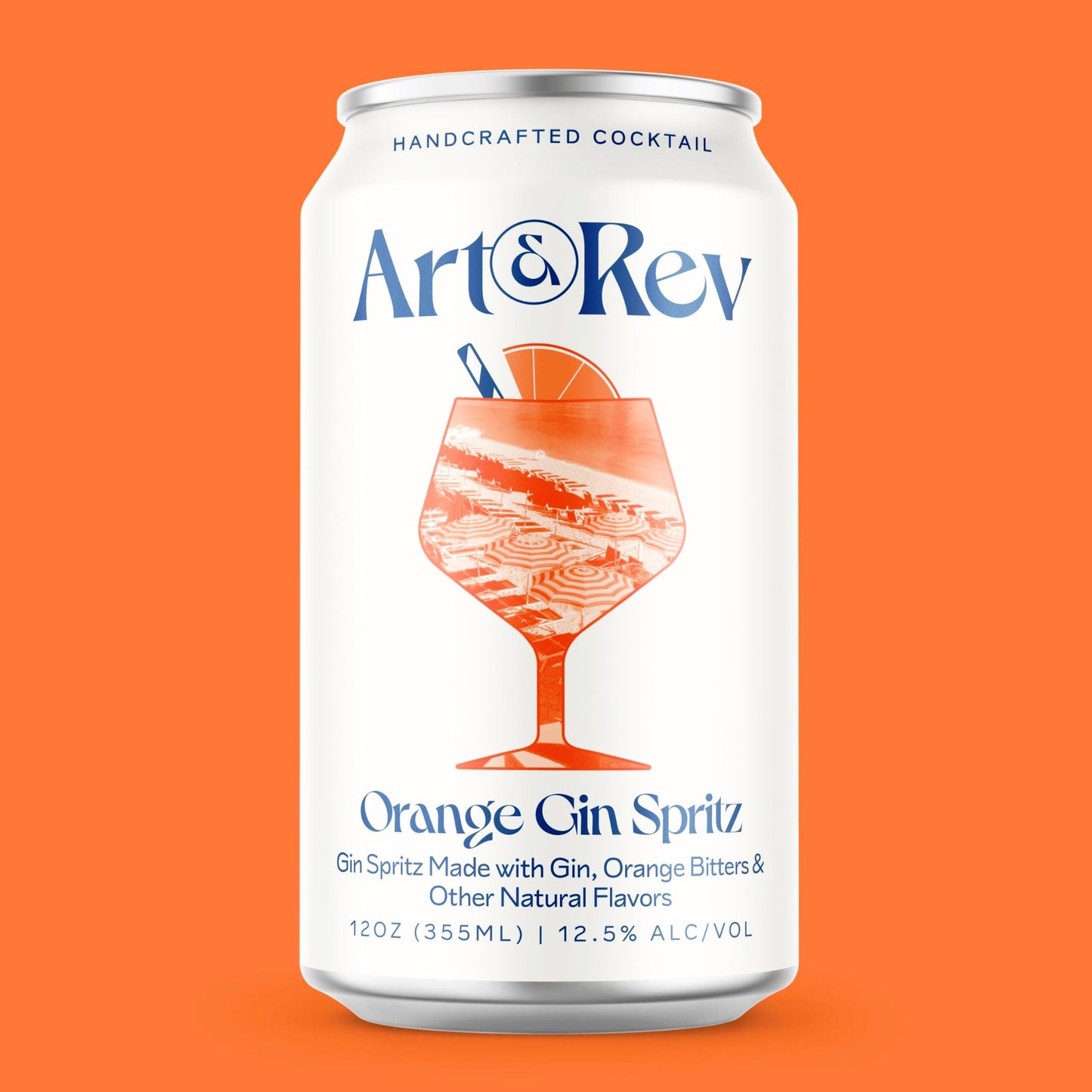 Art & Rev Orange Gin Spritz Canned Cocktail