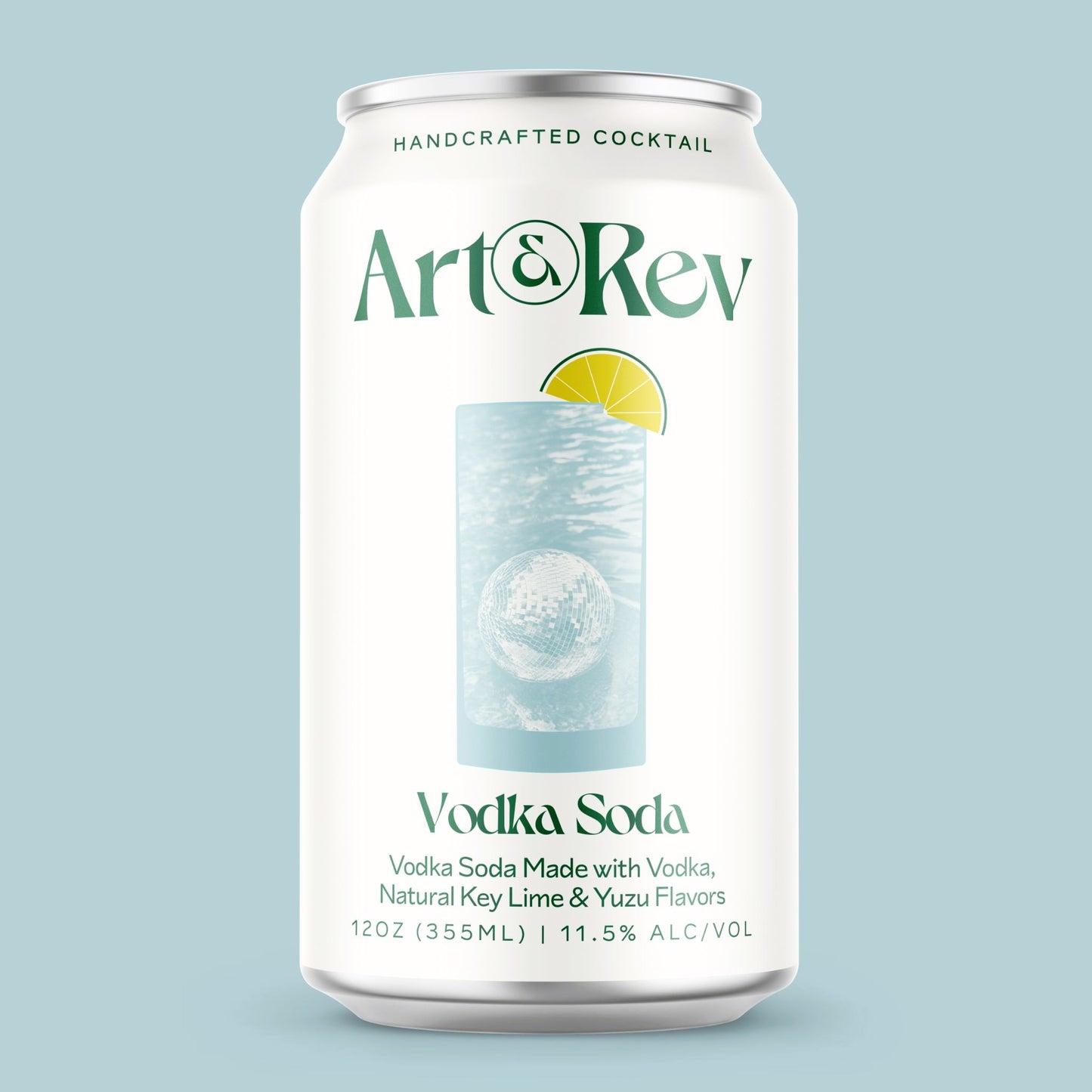 Art & Rev Vodka Soda Canned Cocktail