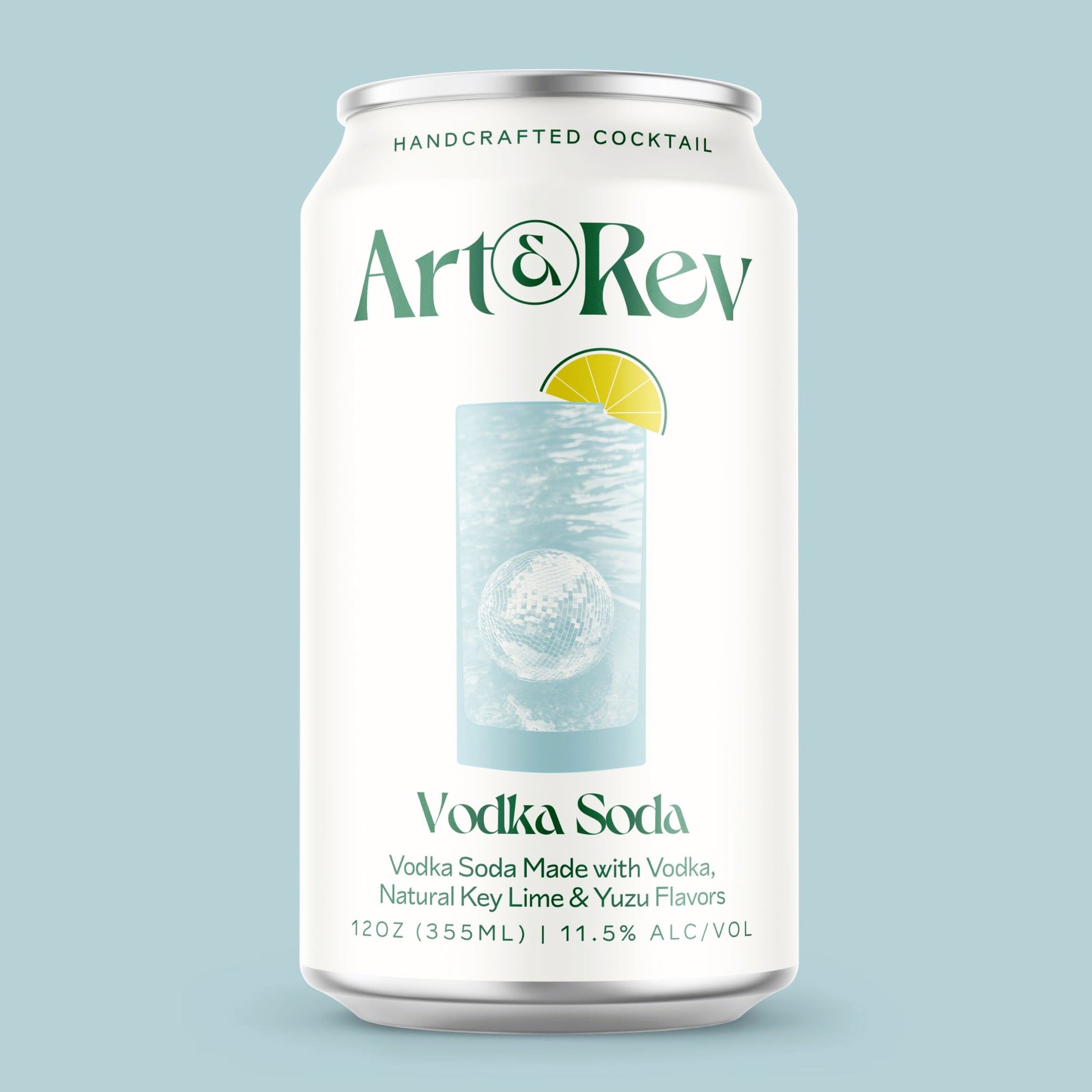 Art & Rev Vodka Soda Canned Cocktail