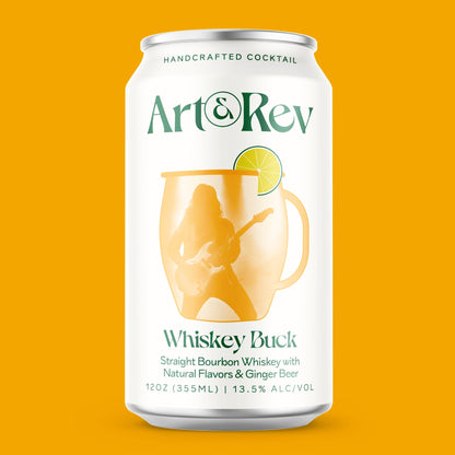 Art & Rev Whiskey Buck Canned Cocktail