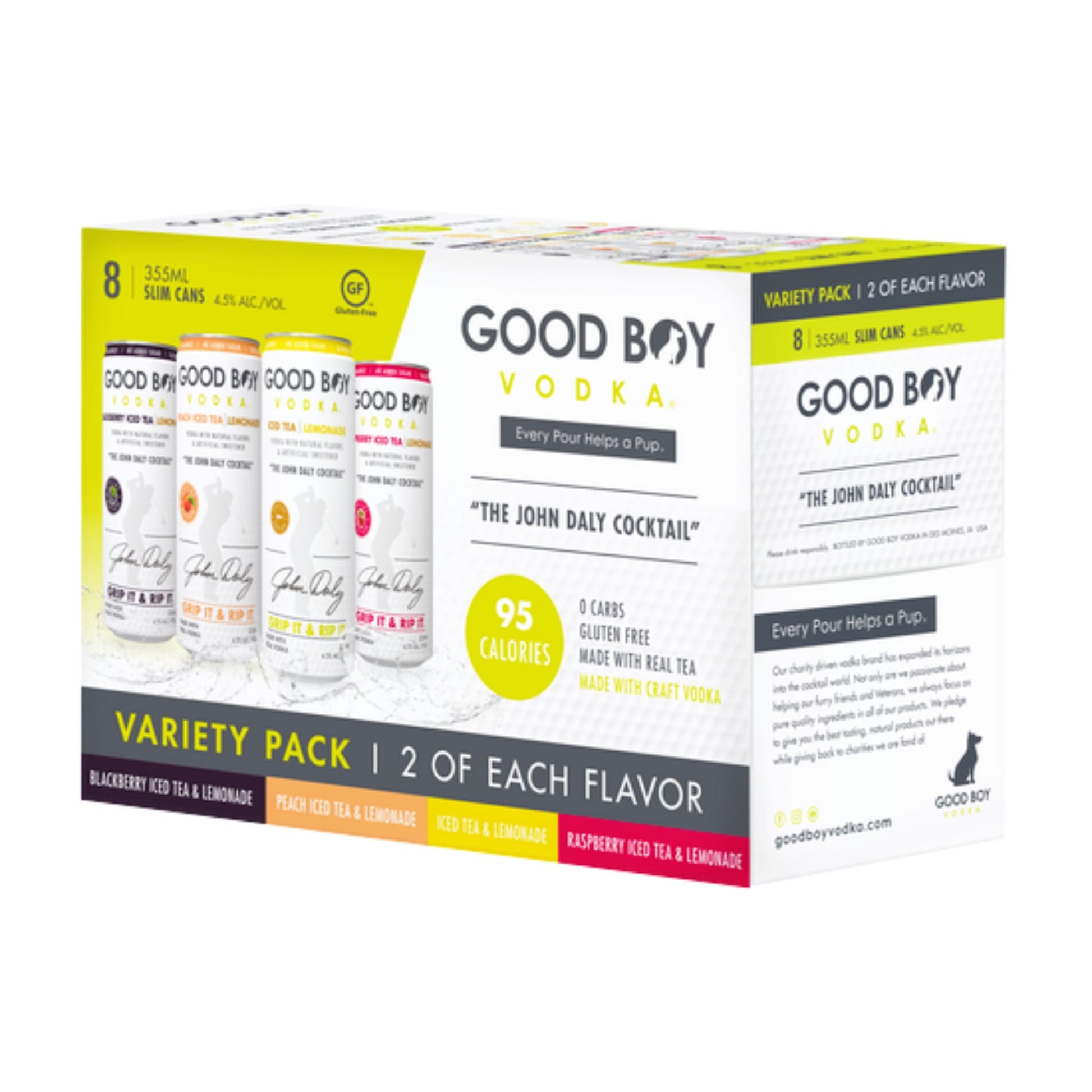 Good Boy Vodka Iced Tea Variety Pack