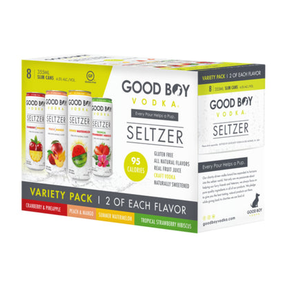 Good Boy Vodka Seltzer Variety Pack