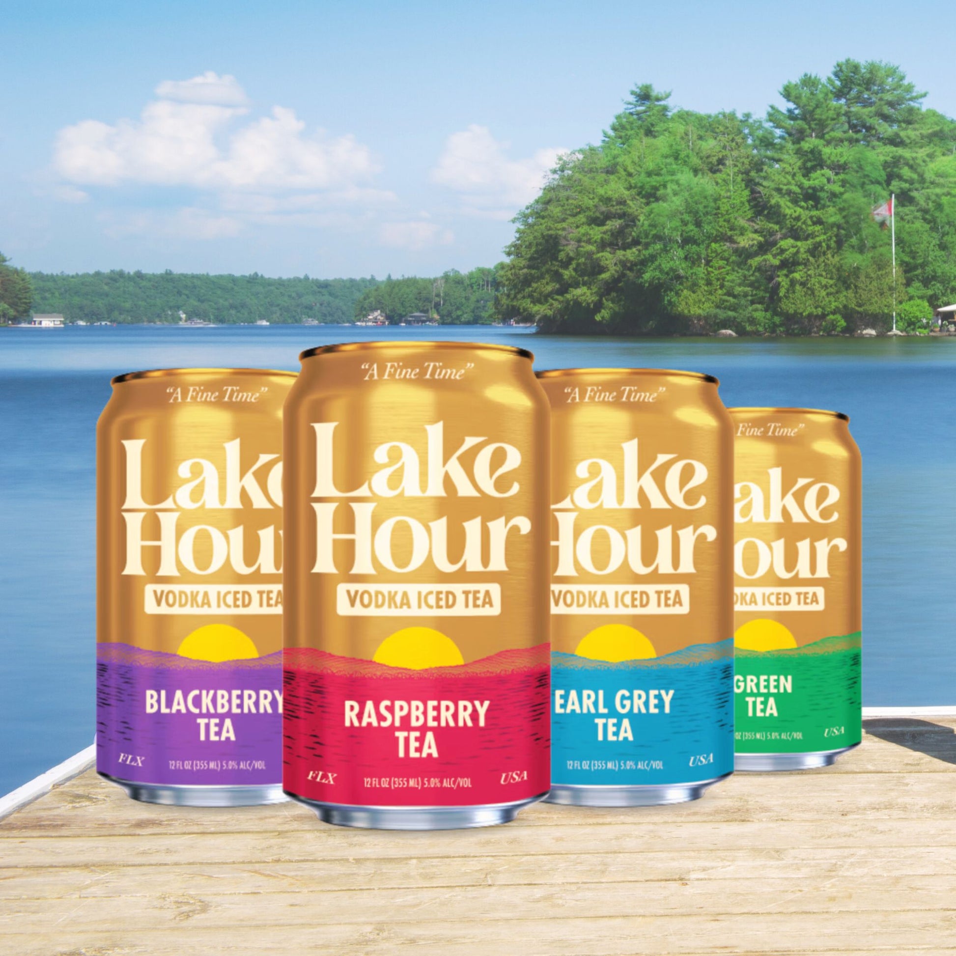 Lake Hour Vodka Iced Tea Variety Pack